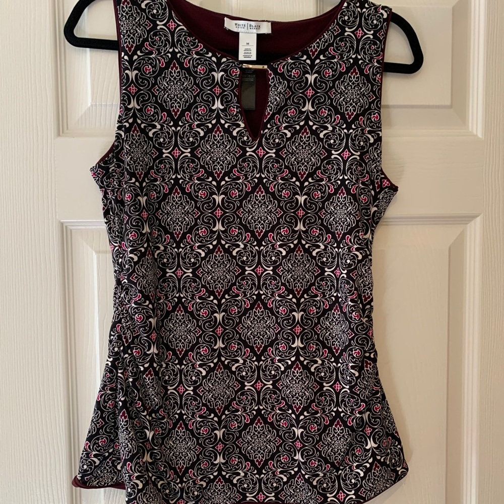 WHBM Sleeveless Reversible Top M